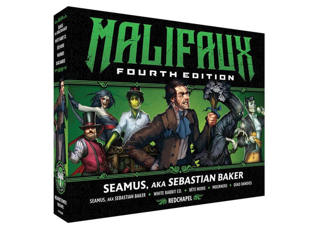 Gamers Guild AZ Wyrd Miniatures Malifaux 4th Edition: Seamus, aka Sebastian Baker (Pre-Order) ACD Distribution
