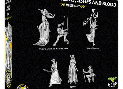 Gamers Guild AZ Wyrd Miniatures Malifaux 4th Edition: Viktoria Chambers, Ashes and Blood (Pre-Order) ACD Distribution