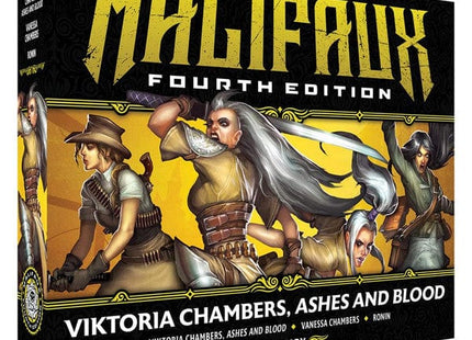 Gamers Guild AZ Wyrd Miniatures Malifaux 4th Edition: Viktoria Chambers, Ashes and Blood (Pre-Order) ACD Distribution