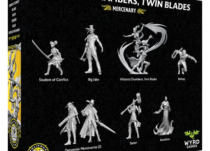Gamers Guild AZ Wyrd Miniatures Malifaux 4th Edition: Viktoria, Twin Blades (Pre-Order) ACD Distribution