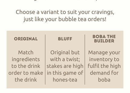 Gamers Guild AZ WYX Studio Teabbles: That Bubble Tea Game Quartermaster Direct