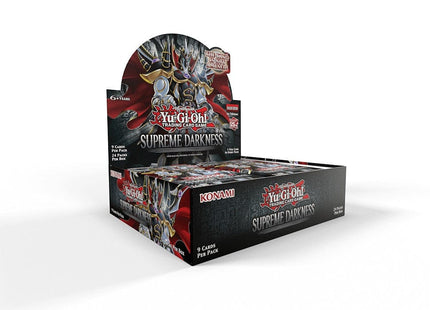 Gamers Guild AZ Yu-Gi-Oh Yu-Gi-Oh CCG: Supreme Darkness Booster Box - Street Date: 01/24/2025 - ORDER DUE BY: 10/08/2024 - Price:  $67.99 Southern Hobby