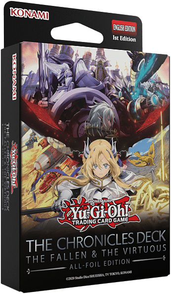 yugioh fallen of albaz structure deck Yu-Gi-Oh! The Chronicles: The Fallen & The Virtuous All-Foil Deck – Gamers Guild AZ