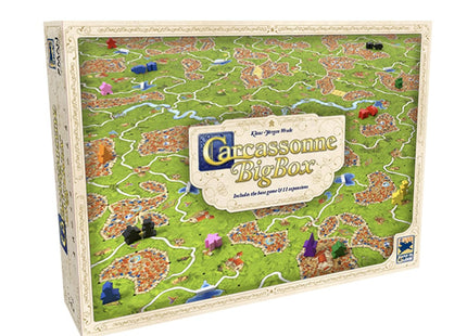 Gamers Guild AZ Z-Man Games Carcassonne Big Box 2025 (Pre-Order) Asmodee
