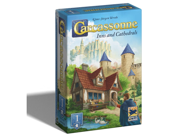 Gamers Guild AZ Z-Man Games Carcassonne: Expansion 1 - Inns & Cathedrals (V3.1) (Pre-Order) Asmodee