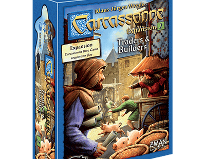 Gamers Guild AZ Z-Man Games Carcassonne: Expansion 2 - Traders & Builders Asmodee