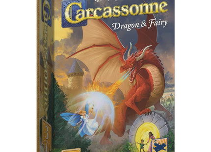Gamers Guild AZ Z-Man Games Carcassonne: Expansion 3 - Dragon & Fairy (V3.1) (Pre-Order) Asmodee