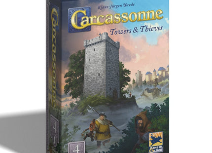 Gamers Guild AZ Z-Man Games Carcassonne: Expansion 4 - Towers & Thieves (V3.1) (Pre-Order) Asmodee