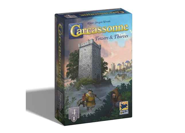 Gamers Guild AZ Z-Man Games Carcassonne: Expansion 4 - Towers & Thieves (V3.1) (Pre-Order) Asmodee