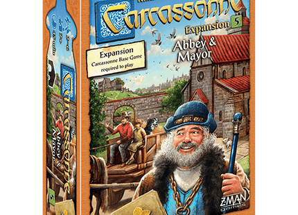 Gamers Guild AZ Z-Man Games Carcassonne: Expansion 5 -  Abbey & Mayor Asmodee