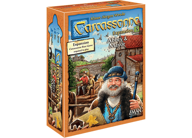Gamers Guild AZ Z-Man Games Carcassonne: Expansion 5 - Abbey & Mayor Asmodee