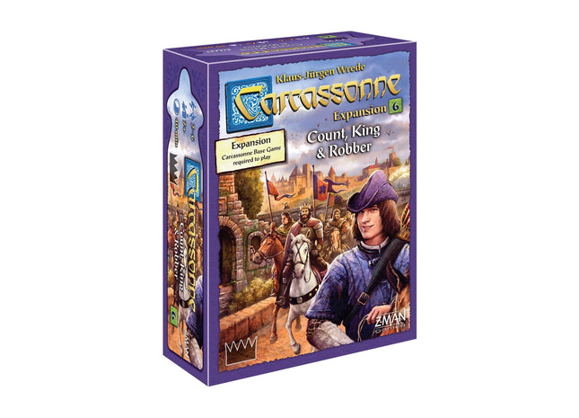 Gamers Guild AZ Z-Man Games Carcassonne: Expansion 6 - Count, King & Robber Asmodee