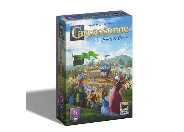 Gamers Guild AZ Z-Man Games Carcassonne: Expansion 6 - Jousts & Crests (V3.1) (Pre-Order) Asmodee