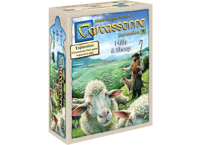 Gamers Guild AZ Z-Man Games Carcassonne: Expansion 9 - Hills & Sheep Asmodee