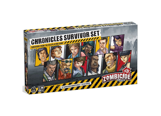 Gamers Guild AZ Zombicide: Chronicles Zombicide: Chronicles Survivor Set Asmodee
