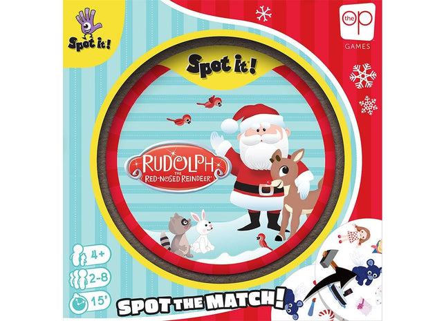 Gamers Guild AZ Zygomatic Spot It! Rudolph the Red-Nosed Reindeer USAopoly