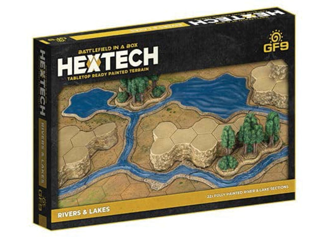 Gamers Guild AZ Gale Force Nine Hextech: Rivers and Lakes (x22) (Pre-Order) AGD