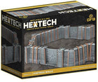 Gamers Guild AZ Gale Force Nine Hextech: Trinity City - Fortress Walls (x24) - Grey (Pre-Order) AGD