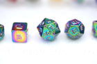Gamers Guild AZ HYMGHO HYMGHO Dice: HY00225 10mm Mini Rpg Dice Set - Rainbow HYMGHO