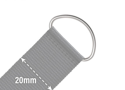Metal D-Rings (20mm)