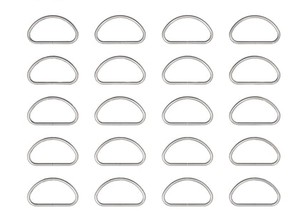 Metal D-Rings (20mm)