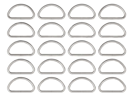 Metal D-Rings (25mm)