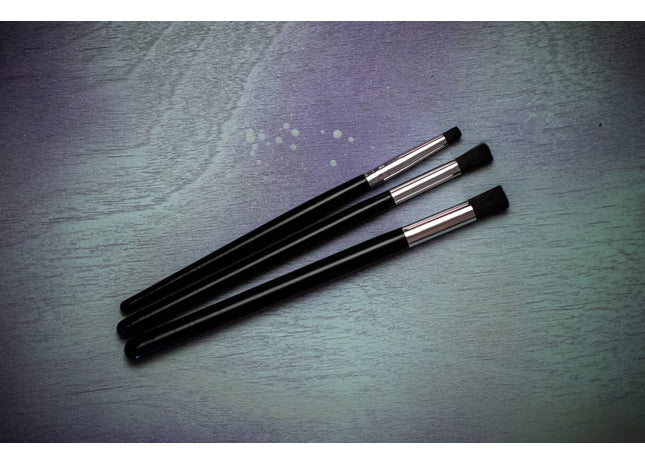 Ghost Brush - Maxton Black 3 Dry Brush Set