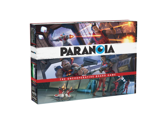 Gamers Guild AZ Modiphius Entertainment Paranoia The Uncooperative Board Game (Pre-Order) Asmodee