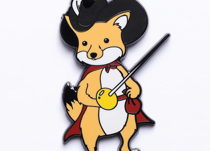 Gamers Guild AZ HYMGHO HYMGHO Dice: HYPN032 - Quest's Reward Fine Art Pin - Sylva Stormtail Fox Ranger HYMGHO