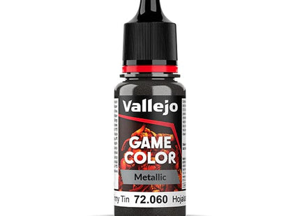 Gamers Guild AZ Vallejo Vallejo: Game Color Metallic 72.060 Tinny Tin HobbyTyme