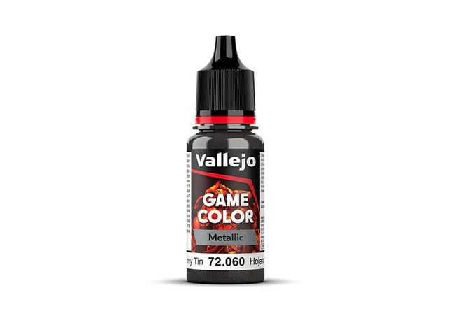 Gamers Guild AZ Vallejo Vallejo: Game Color Metallic 72.060 Tinny Tin HobbyTyme